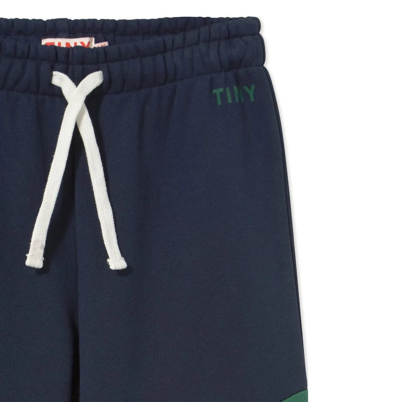 Tinycottons – Jogginghose aus Bio-Baumwolle mit Farbblock-Design | Marineblau