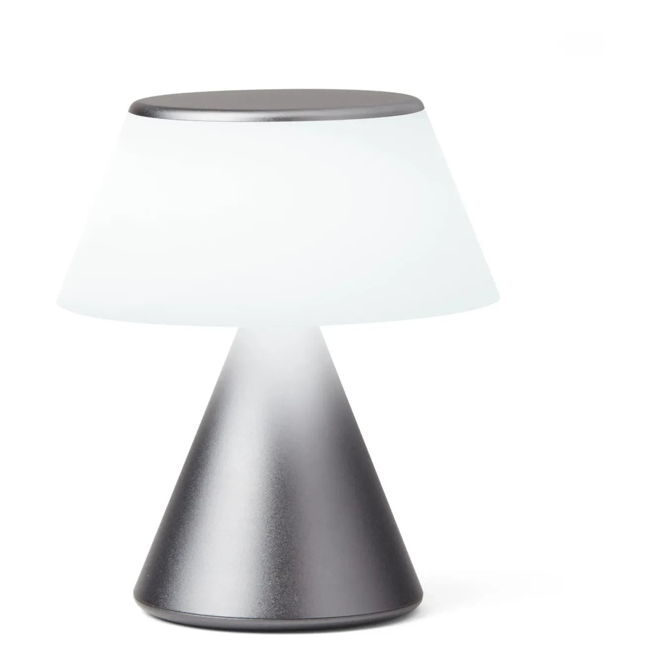 Lexon - Luma Tragbare LED-Lampe | Stahlgrau
