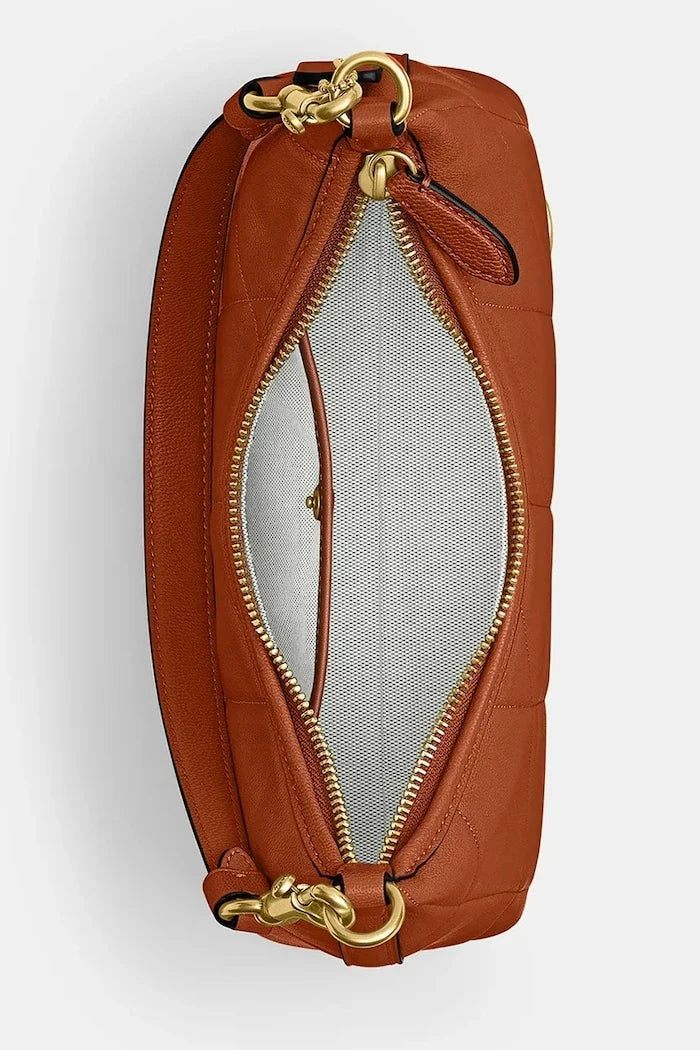 Coach Kadın Deri Crossbody Çanta Soft Quilted Juliet Shoulder Bag 25