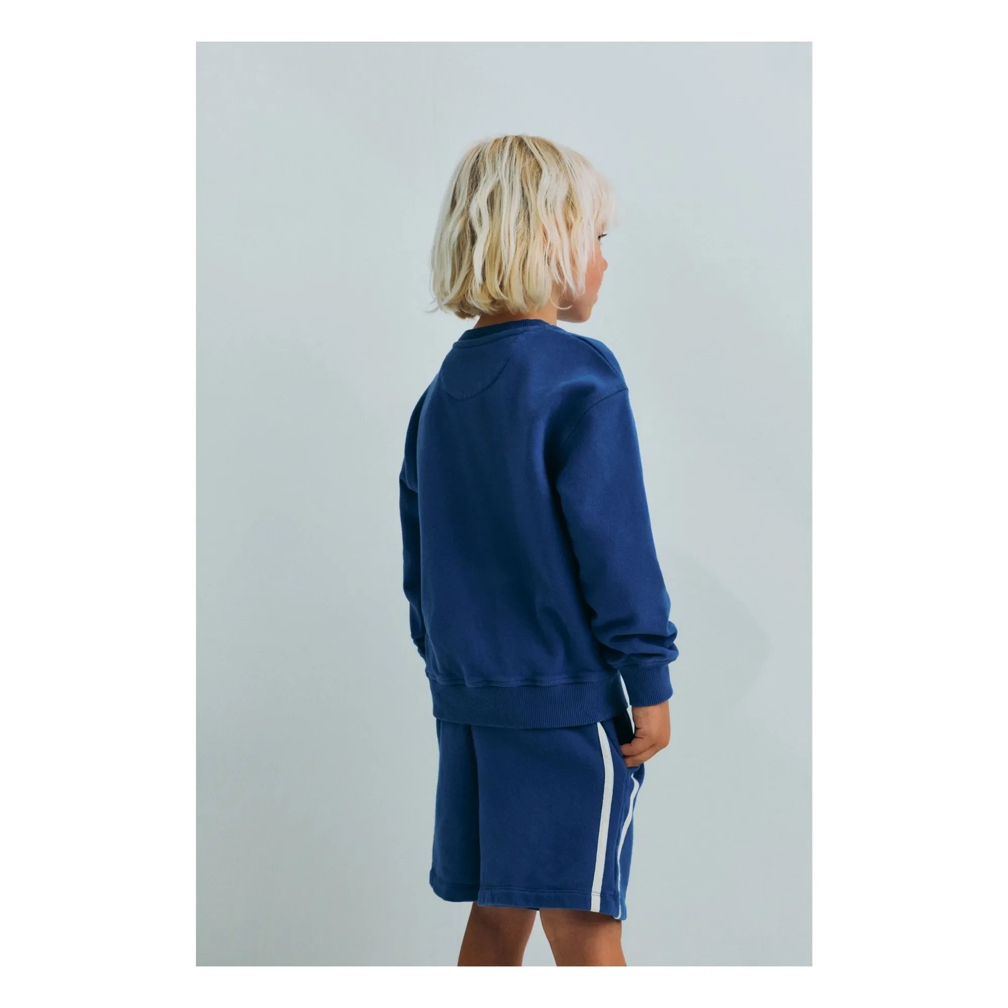 the new society - Tilo Jogger Shorts | Blau