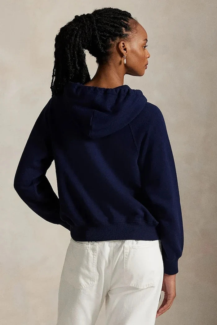Polo Ralph Lauren kapüşonlu kadın sweatshirt pamuklu