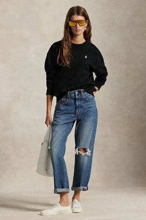 Polo Ralph Lauren pamuklu kadın sweatshirt