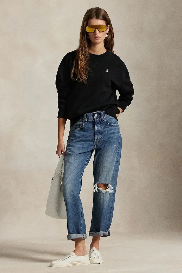 Polo Ralph Lauren pamuklu kadın sweatshirt