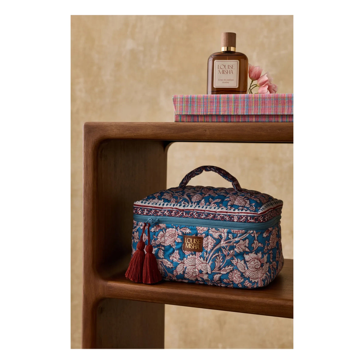 Louise Misha - Laety Bio-Baumwoll-Pflegetasche | Blau