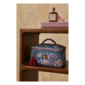 Louise Misha - Laety Bio-Baumwoll-Pflegetasche | Blau
