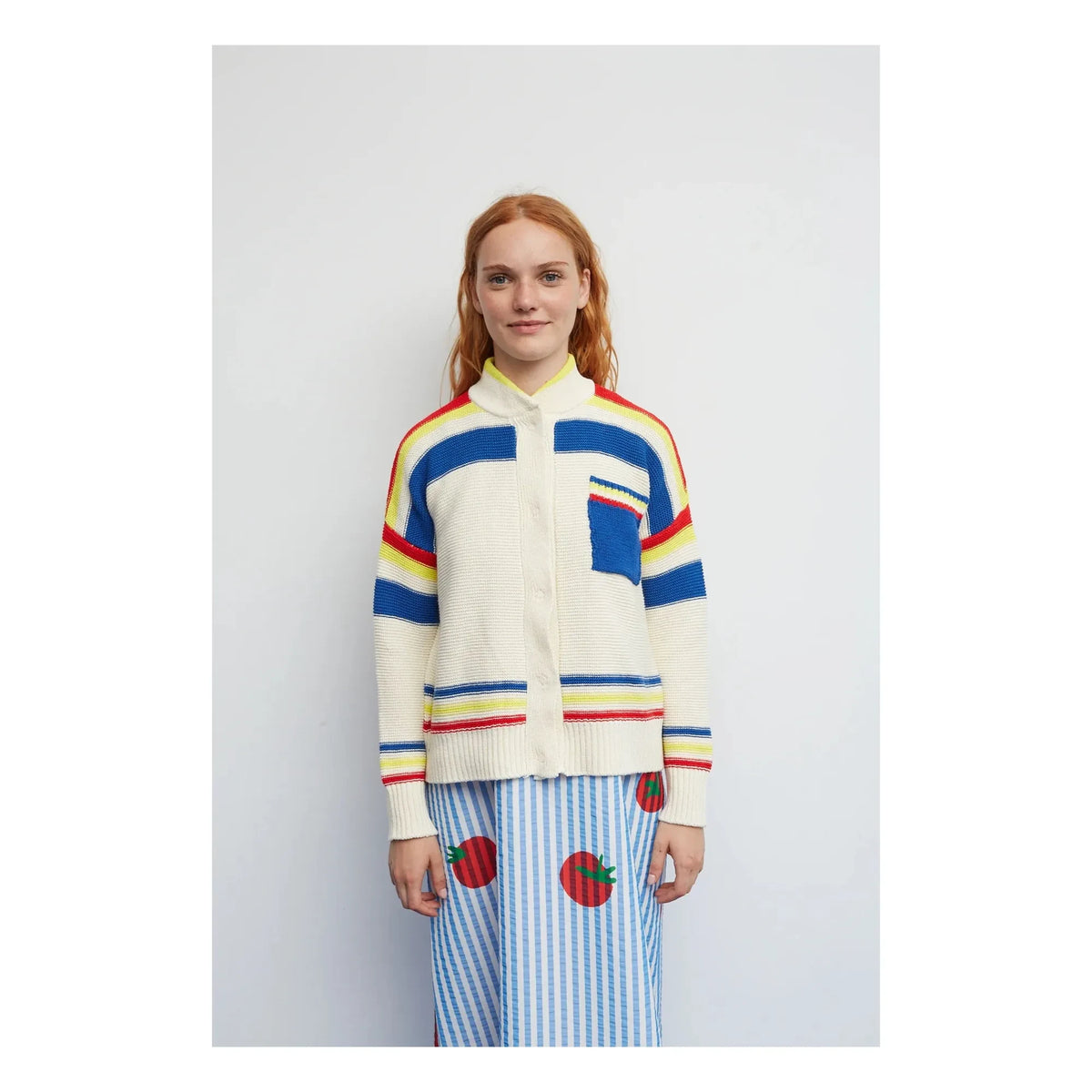 Dr Bloom - Tennis Cardigan | Ecru
