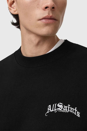 Pamuklu sweatshirt AllSaints DESCENT