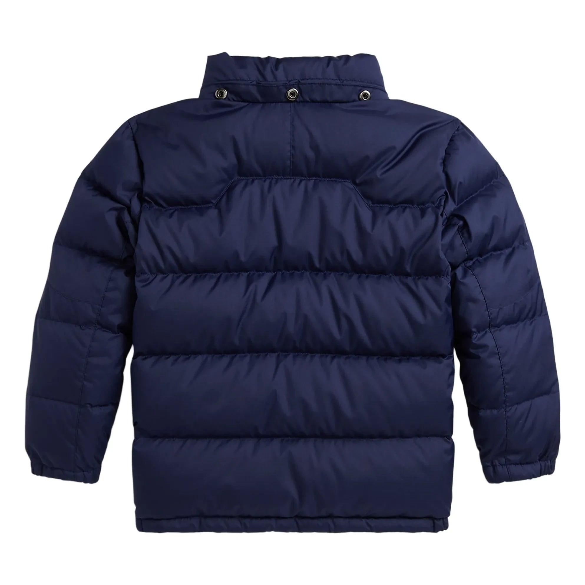 Ralph Lauren – Wattierter Mantel mit Logo aus recycelten Fasern | Marineblau