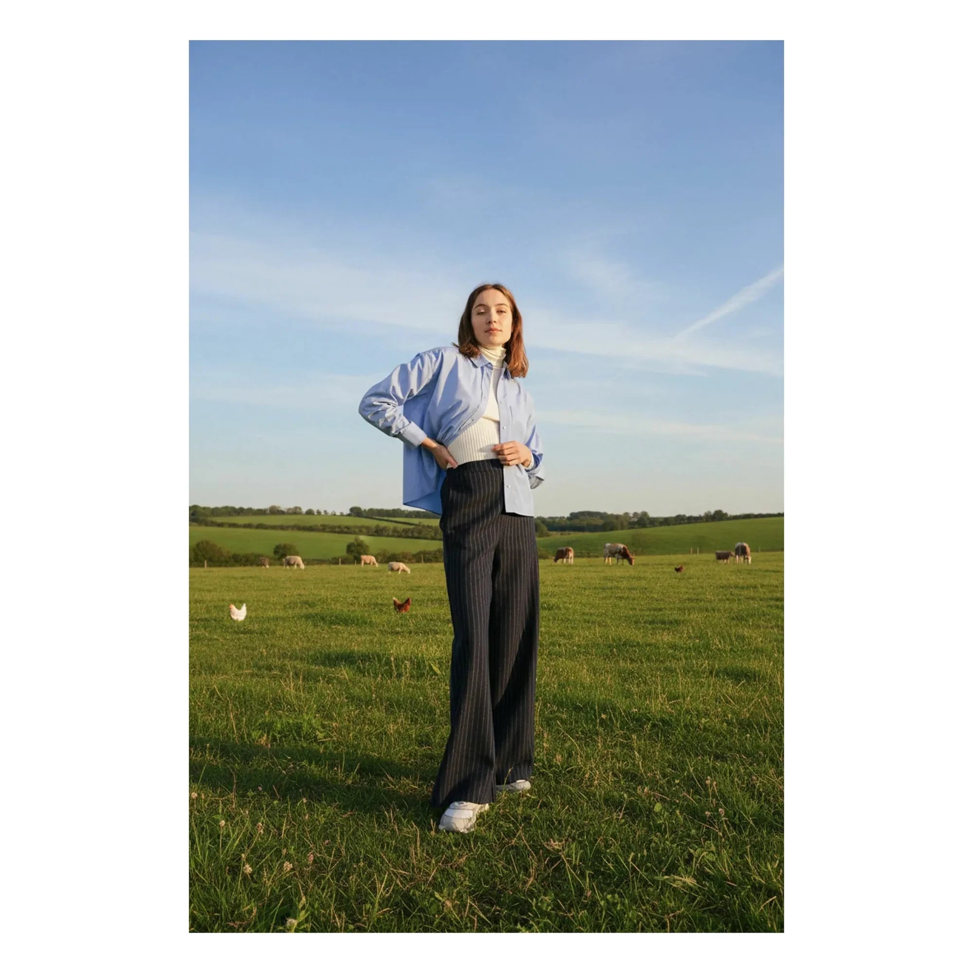 Sacrécoeur - Andrea Bluse | Blau