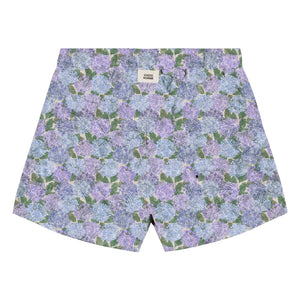 Studio Bohème - Chico Fleurs Bio-Baumwoll-Badeshorts | Flieder