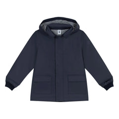 Petit Bateau - Ciré Iconique Recycelter Ölzeugstoff | Marineblau