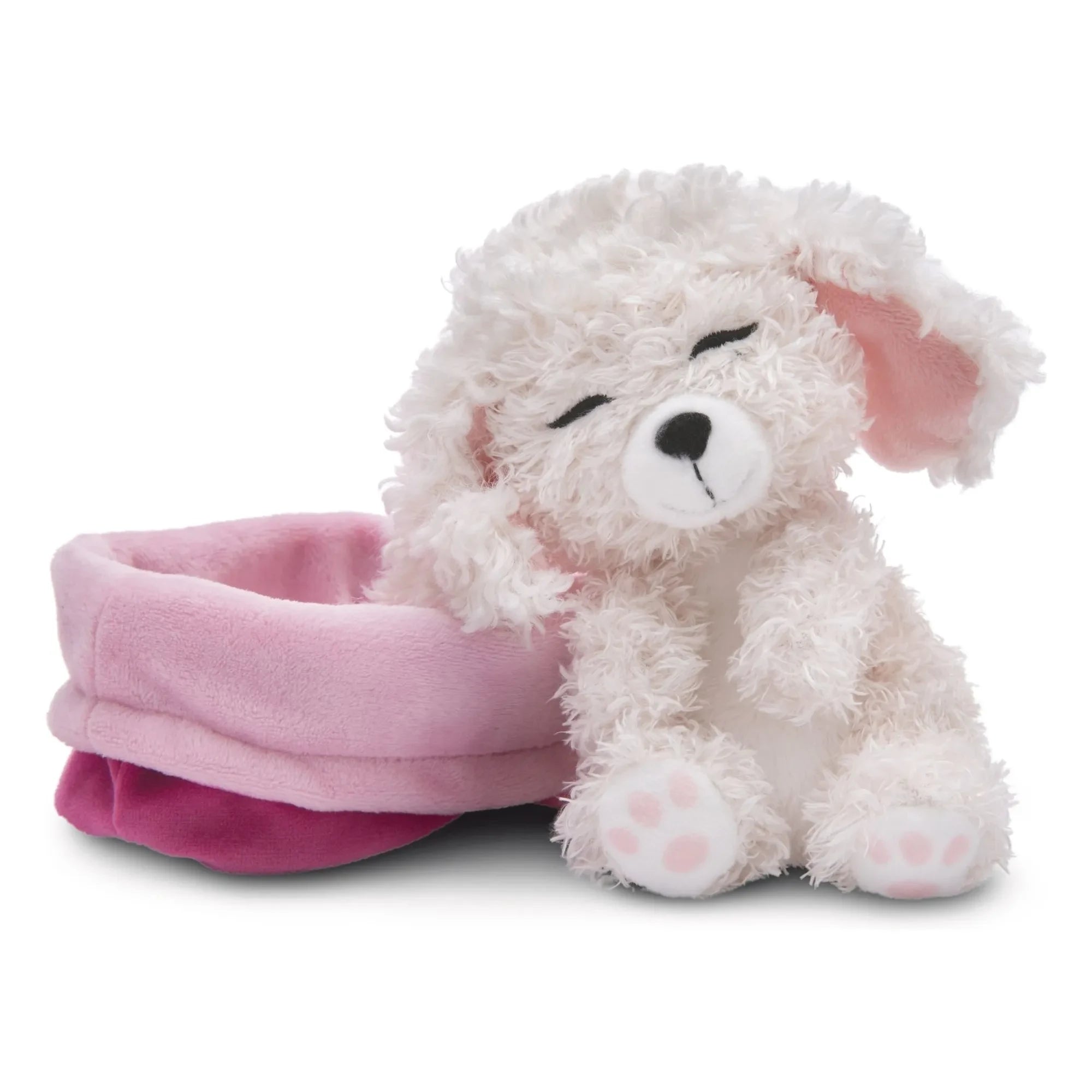 Nici - Plüsch Pudel - Sleeping Pets | Weiß