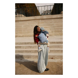 Studio Noos - Puffy Hearts Rucksack | Hellblau
