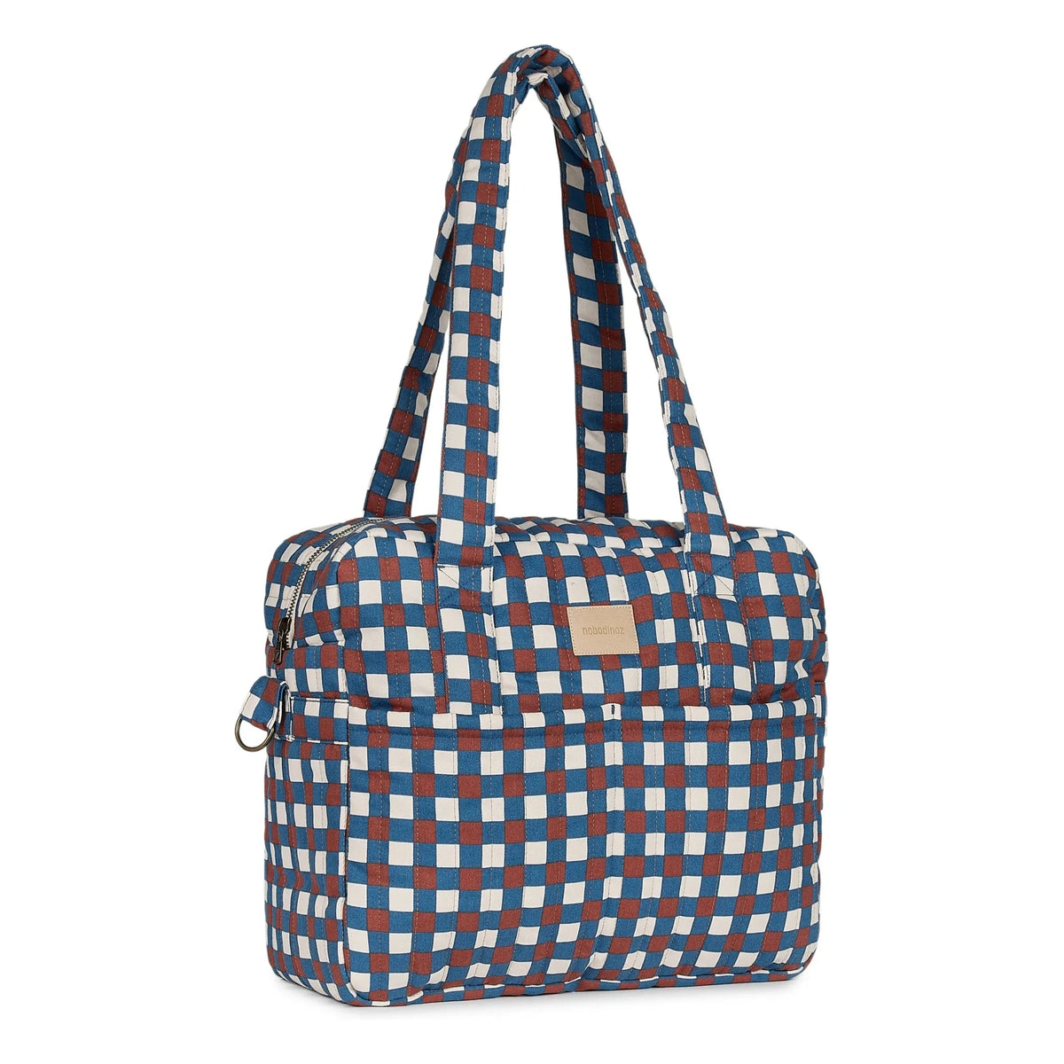 Nobodinoz - Hyde Park Mosaik Wickeltasche | Blau
