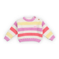 the new society - Celosia Gestreifter Pullover | Lavendel