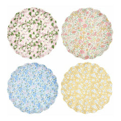Meri Meri - Melaminteller - Meri Meri x Liberty - 4er-Set