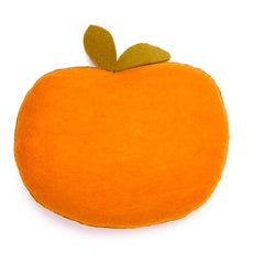 Muskhane - Aprikosen-Filzkissen | Orange