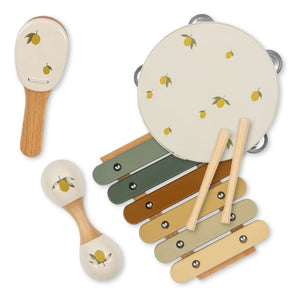 Konges Sløjd - Zitronen-Instrumenten-Set | Gelb