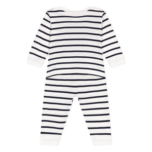 Petit Bateau - Berlin Bio-Baumwoll-Pyjama | Ecru