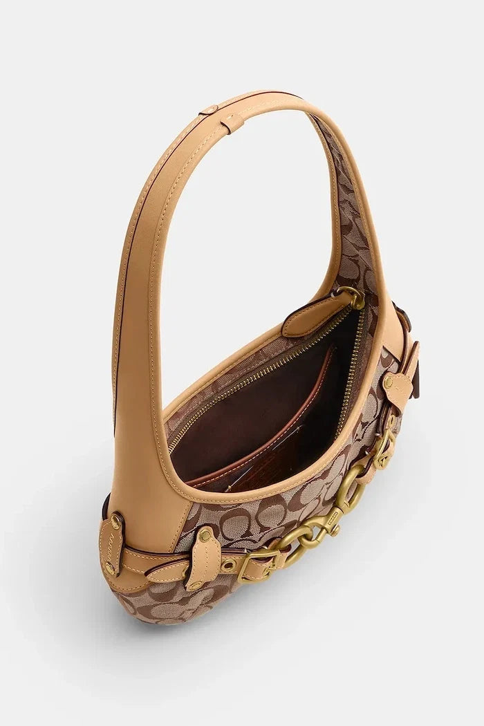 Coach Belted Ergo Shoulder Bag 26 kadın hobo çanta