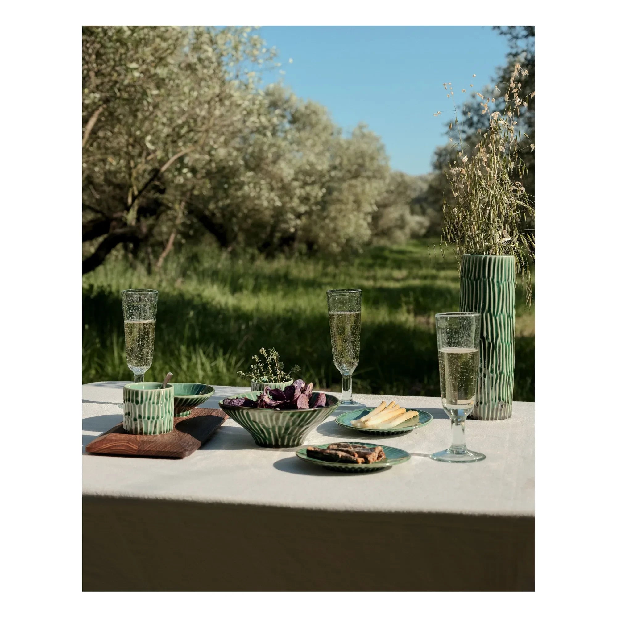 Serax - Verde Lanza Schalen, Pascale Naessens - 2er Set | Grün