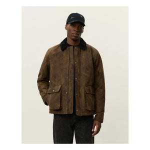Les Deux - Montana AOP Baumwolljacke | Braun