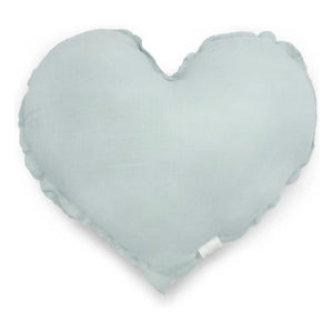 Babyshower - Herzkissen | Hellblau