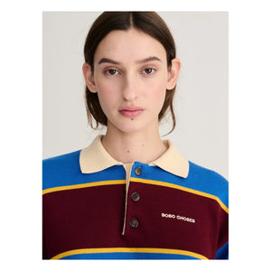 Bobo Choses – Süßes Bio-Polo-Sweatshirt | Mavi