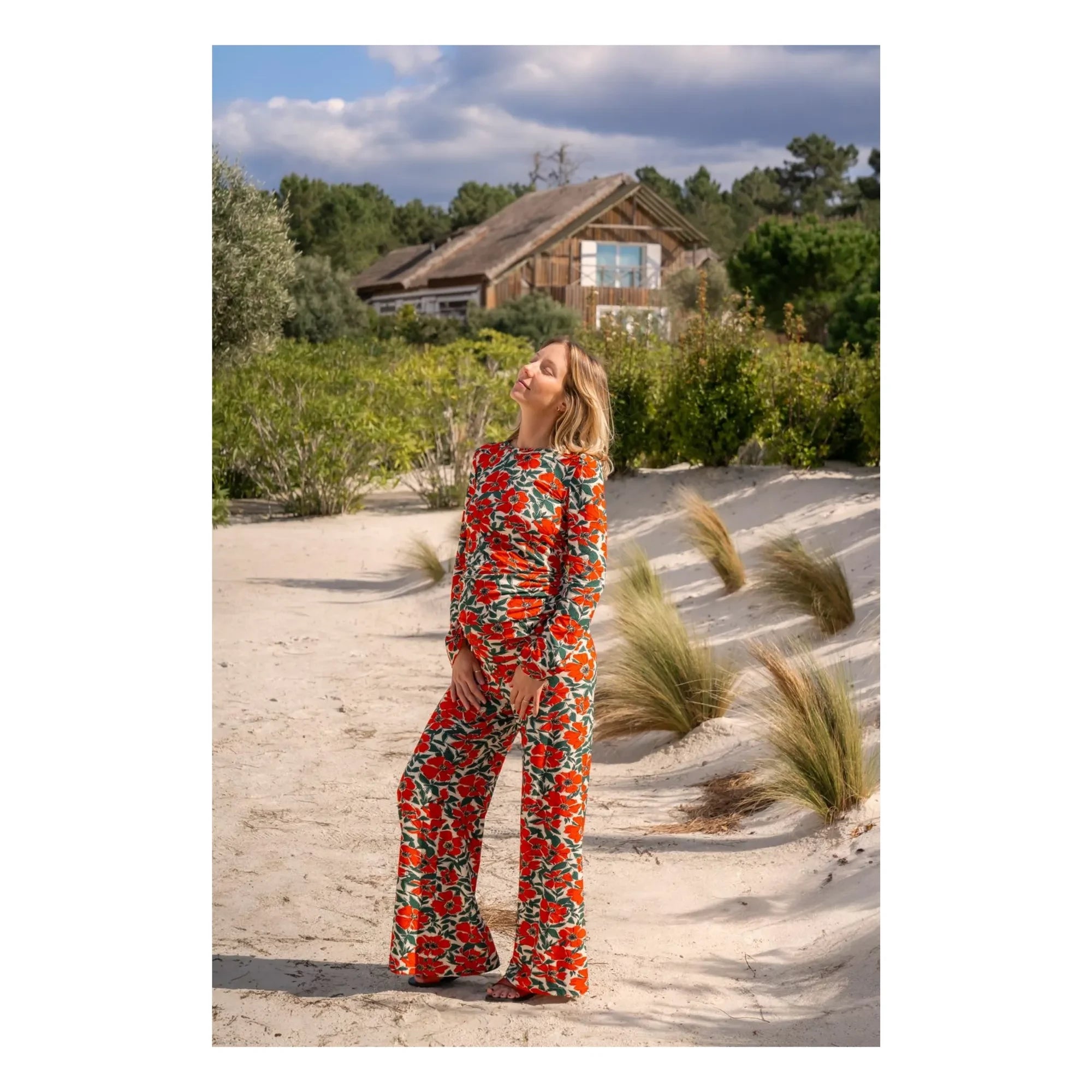 Paloma Collection - Andrea Poppy Umstandshose | Rot
