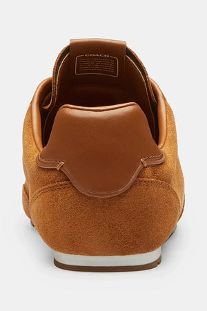 Kadife Coach Flat Sneaker