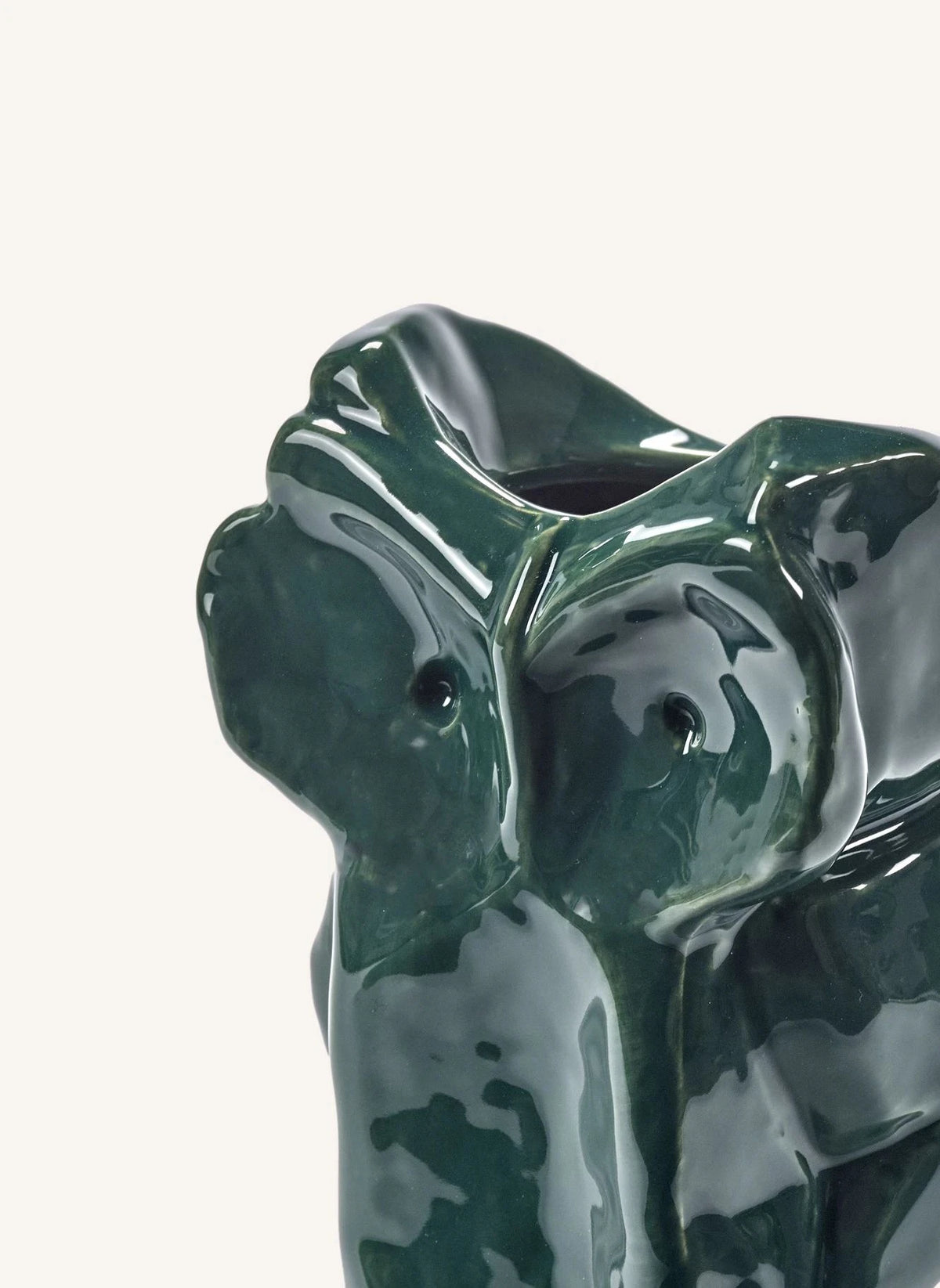 Serax - Mini-Vase Nach Mitternacht, Marni | Dunkelgrün