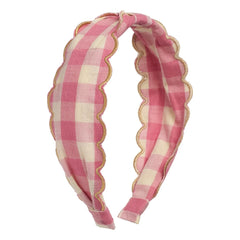 Rockahula Kids - Haarreif Festoon Vichy | Rosa
