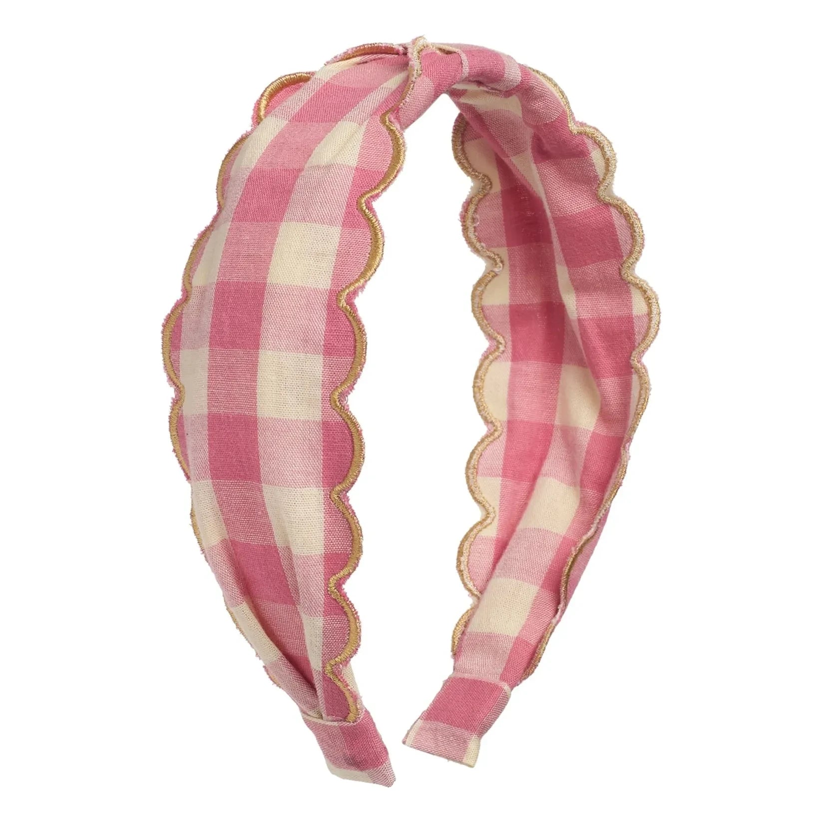 Rockahula Kids - Haarreif Festoon Vichy | Rosa