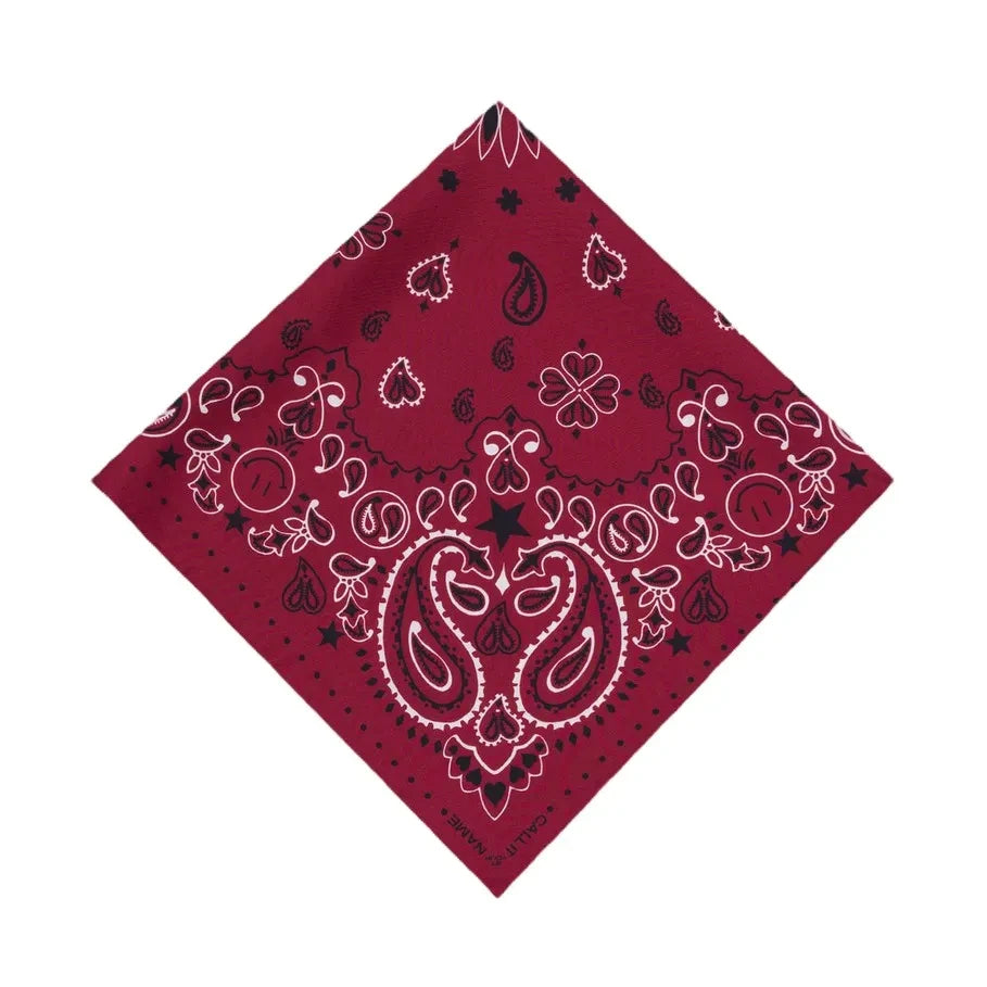 Call it by your name - Bandana Small Etoile Soie | Bordo