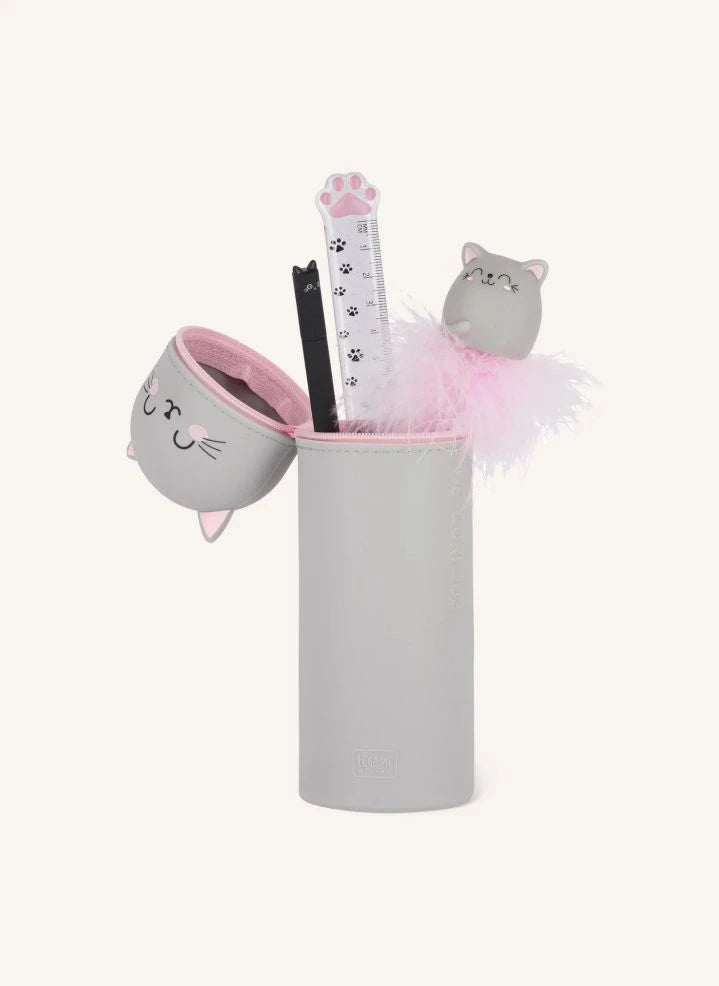 Legami - Katzen Silikon Stifthalter