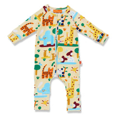 Halcyon Nights - Zoo organik pamuk tulum | Oats