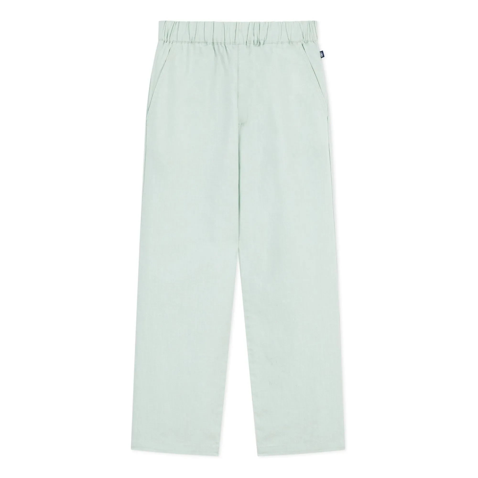 Petit Bateau - Leinenhose | Wassergrün