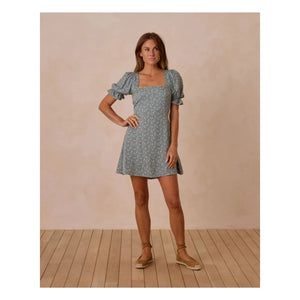 Rylee + Cru - Kleid Claudia | Blau