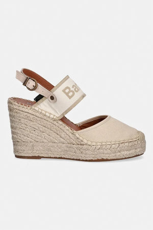 Barbour kadın açık topuk espadril ayakkabılar Lyndhurst