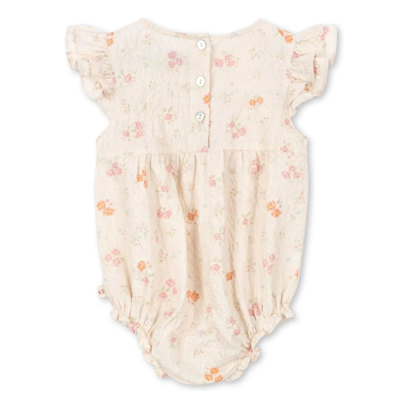 Konges Sløjd - Elin Fleurie Bio-Baumwoll-Overall | Beige