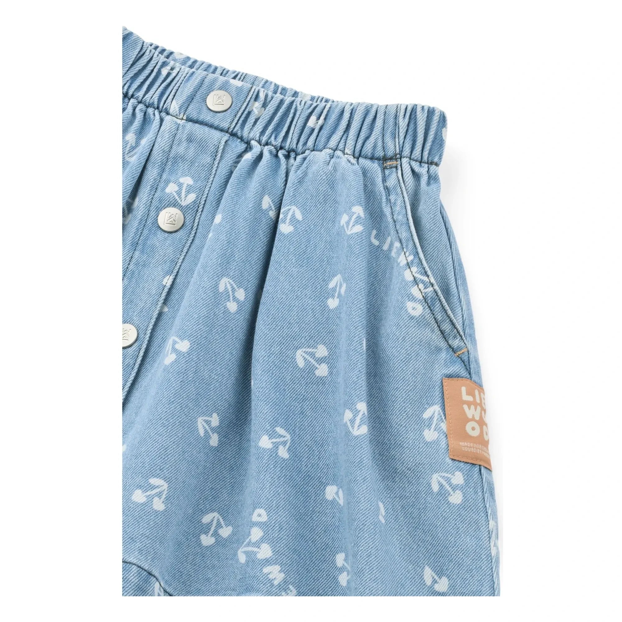 Liewood - Rio Cerises Denim Etek | Mavi