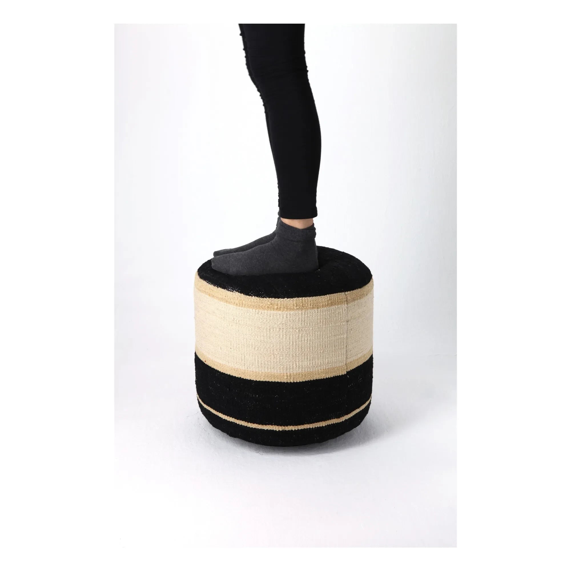 Nanimarquina - Kilim 1 Puf | Bej