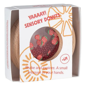 Petit Boum - Sensorischer Donut Erdbeeren