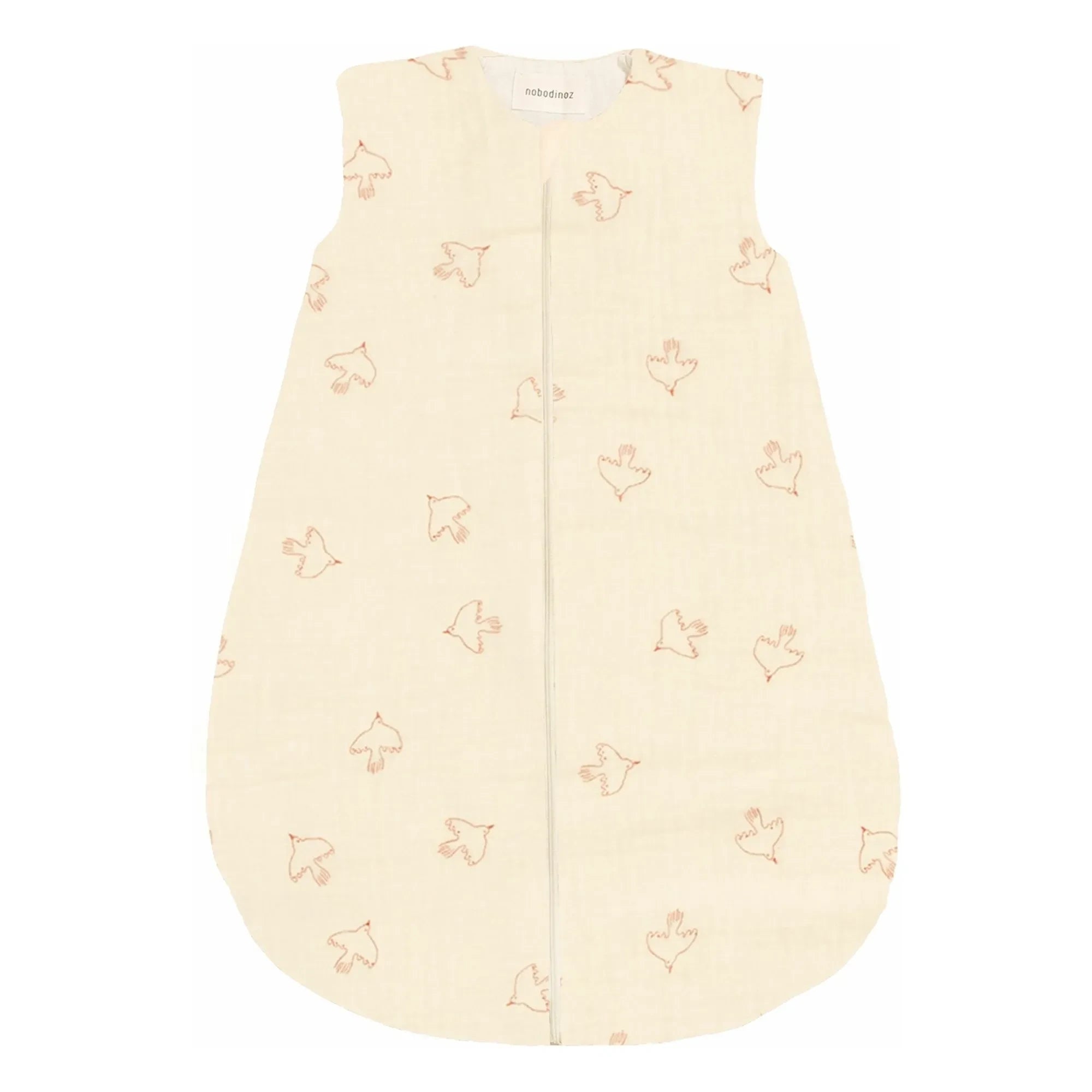 Nobodinoz - Wabi-Sabi Hoshi Schlafsack mit Federn | Creme