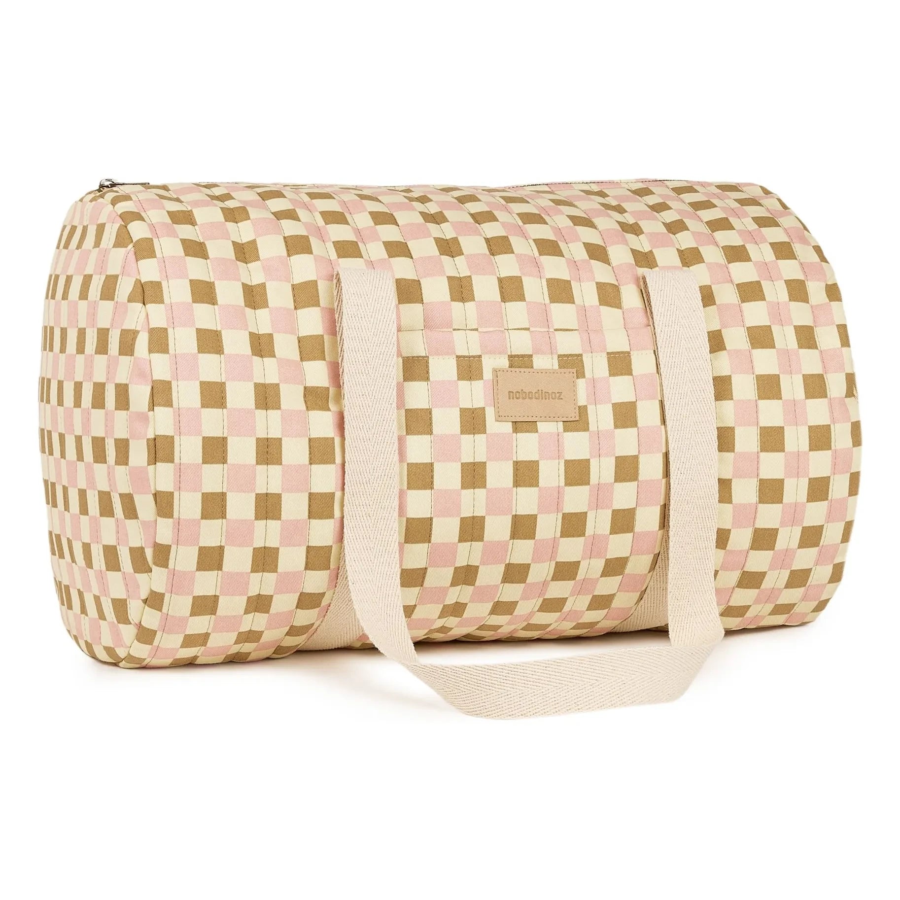 Nobodinoz - Hyde Park Mosaik Wochenendtasche | Rosa