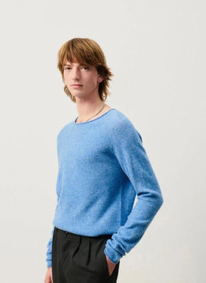 American Vintage - Docatown Wollen- und Kaschmirpullover | Blau