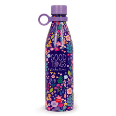Legami - 800 ml Vakuum-Thermos - Blumen - Heiß & Kalt