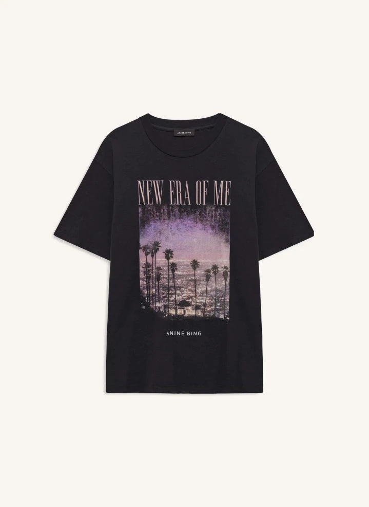 Anine Bing - Cade Los Angeles T-Shirt | Schwarz