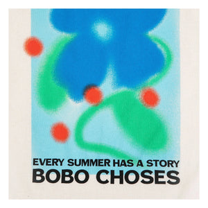 Bobo Choses - Summer Story T-Shirt aus Bio-Baumwolle | Ecru