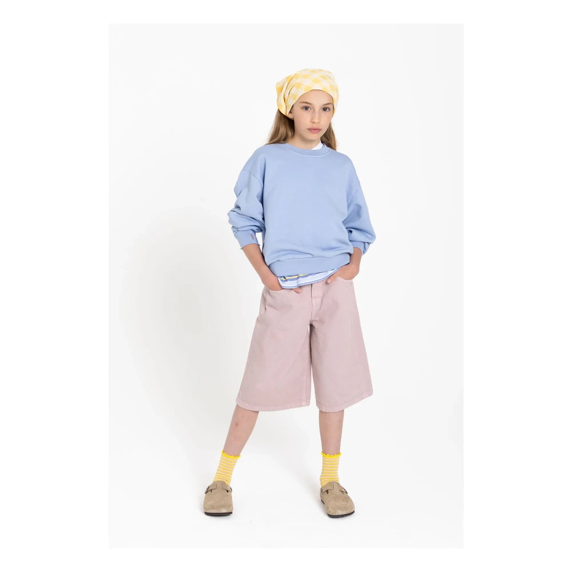 Smallable Kid - Gestreifte Lolita Socken | Gelb